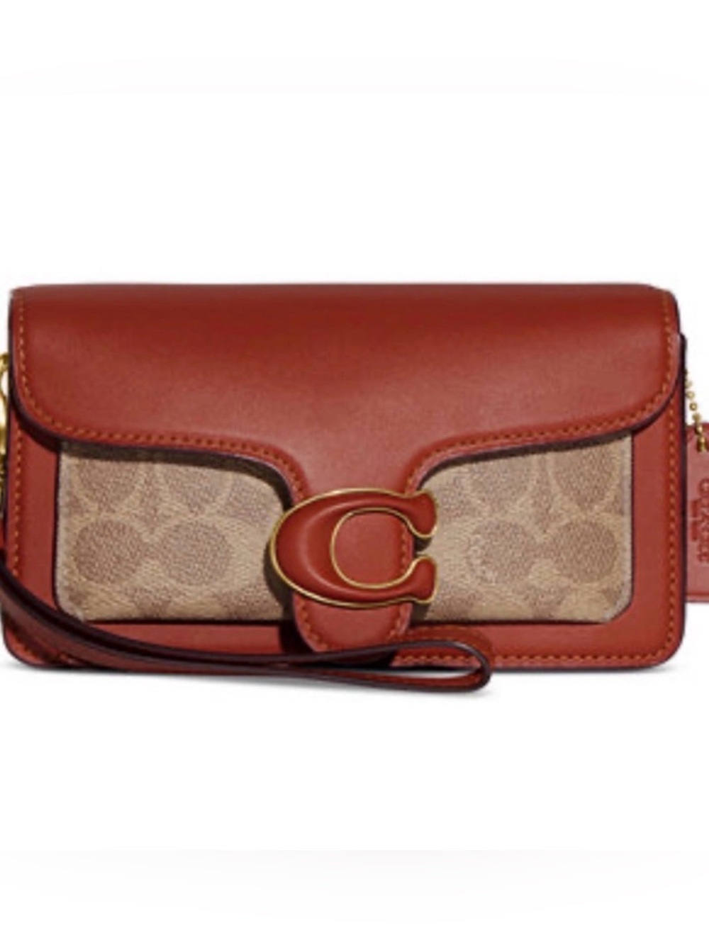 Tabby Wristlet In Signature Canvas - Picture 2 of 11